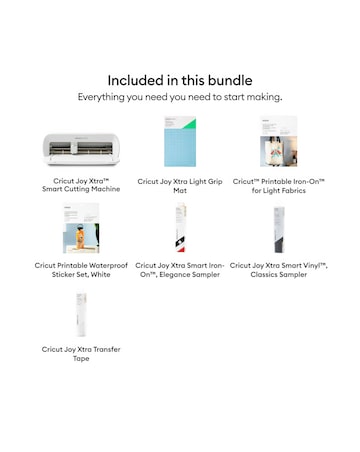 Cricut Joy Xtra Starter Bundle