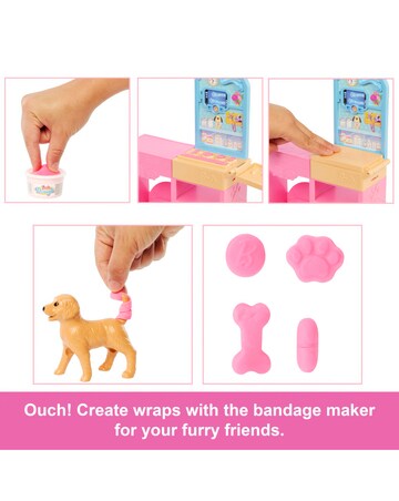 Barbie Fast Cast Vet Clinic Doll and Accessories Playset