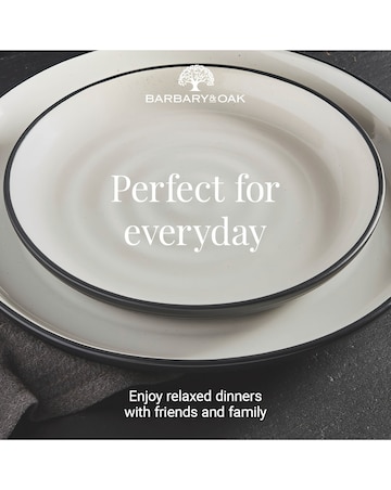 Barbary & Oak Cascade 16 Piece Dinner Set