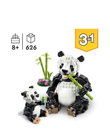 LEGO Creator Wild Animals: Panda Family