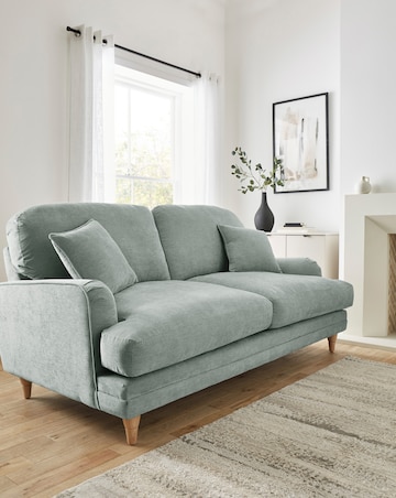 Azra Chenille 3 Seater Sofa