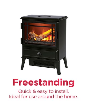 Dimplex Club Optiflame Black Stove