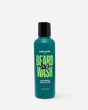 Men Rock Awakening Beard Wash - Sicillian Lime and Caffeine, 100ml