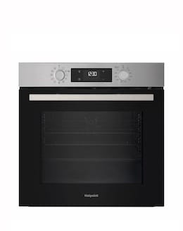 Hotpoint Class 2 HO278PXUK Built-In Electric Single Oven Pyrolytic Clean Silver