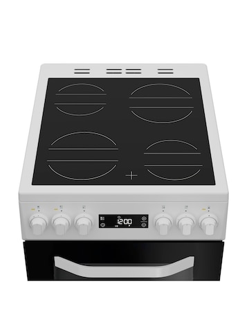 Hotpoint HDE5VDCW 50cm Electric Double Cooker Ceramic Hob - White Installation