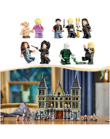 LEGO Harry Potter Malfoy Manor, Wizard Toy for Kids, Collectible 76453