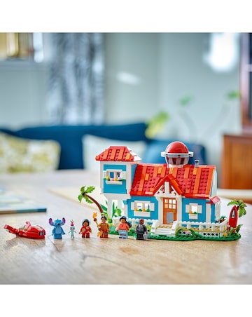 LEGO Disney Lilo and Stitch Beach House Building Toy 43268