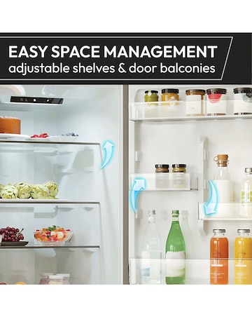 Hoover H-Fridge 300 HOCH1T518EWK-1 181cm High 50/50 Fridge Freezer - White