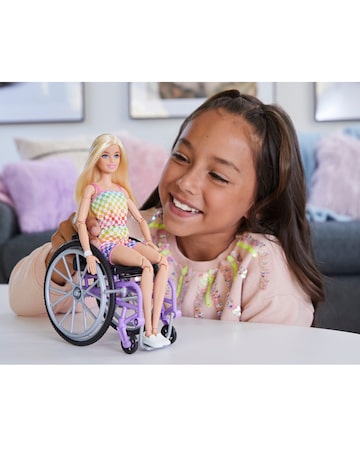 Barbie Fashionistas Doll with Wheelchair & Ramp