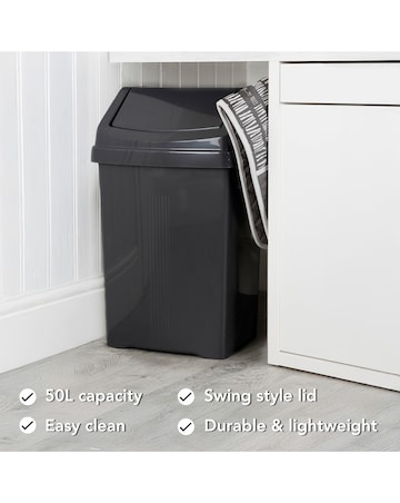 Wham Casa 50L Swing Bin