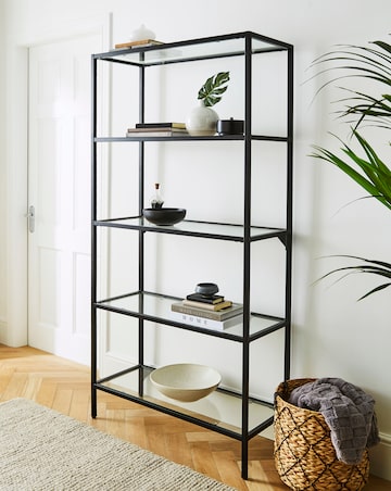 Regent Shelf Unit - Black