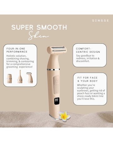 Sensse 4-in-1 Hair Removal Kit