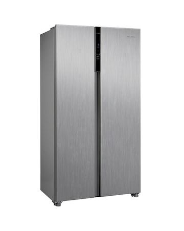 Russell Hobbs RH90AFF201SS Slim American Fridge Freezer - Inox- E Rated