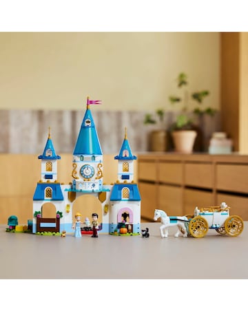 LEGO Disney Princess Cinderella's Castle & Horse Carriage 43275