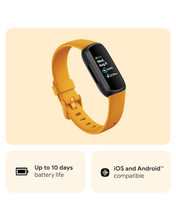 Fitbit Inspire 3 Fitness Tracker - Morning Glow