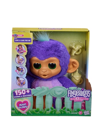 Fingerlings Care N Cuddle Monkey