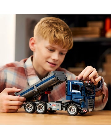 LEGO Technic Tipping Dump Truck Construction Toy Set 42203