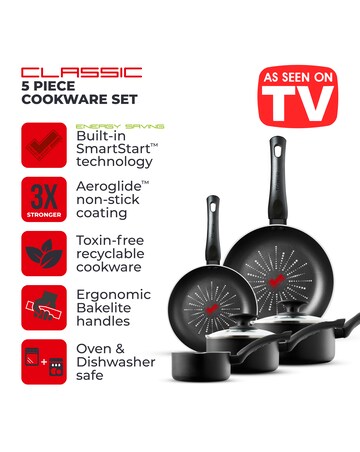 Tower Smart Start Classic 5pc Cookware Set