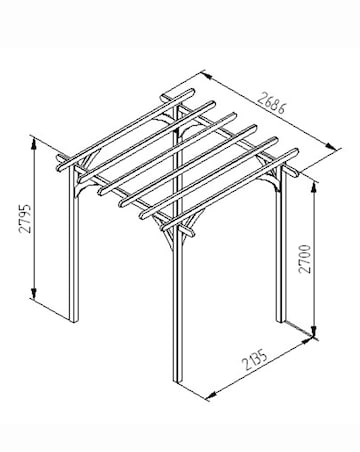 Forest Ultimate Pergola