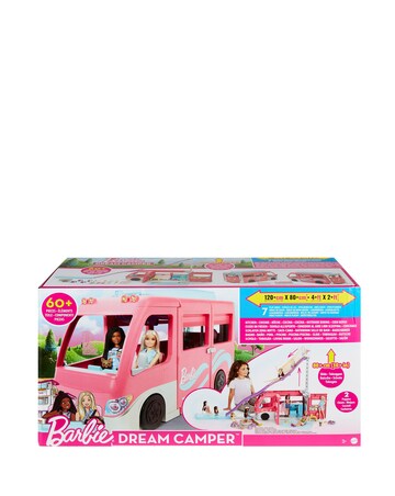 Barbie Dream Camper Vehicle Playset with 60 Accessories