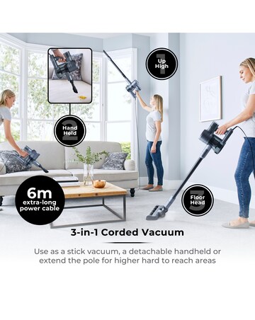 Tower VL25 3 in 1 Anti Tangle Pets Corded Vacuum Cleaner