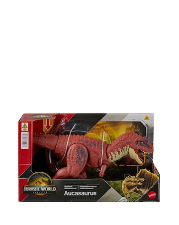 Jurassic World Rebirth Wild Roar Dinosaur Action Figure Aucasaurus