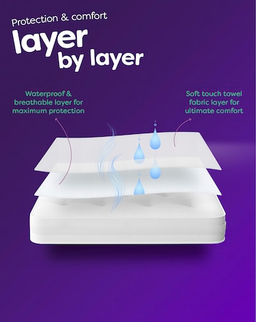 Slumberdown Waterproof Mattress Protector