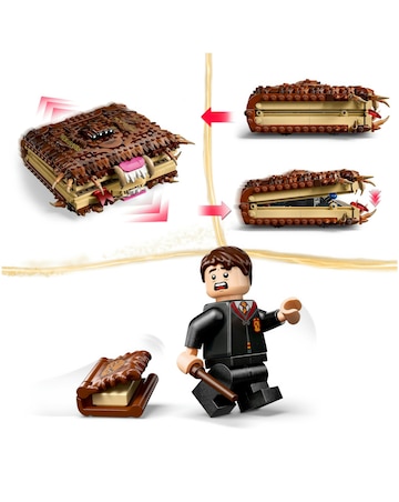LEGO Harry Potter Chomping Monster Book of Monsters, Wizard Toy 76449