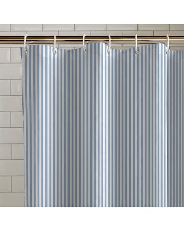 Catherine Lansfield Timeless Stripe Shower Curtain