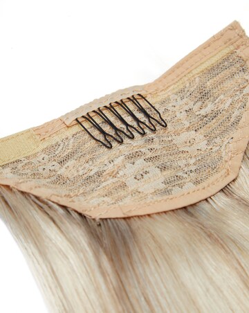 Beauty Works Super Sleek Invisi-Ponytail 18inch - Iced Blonde