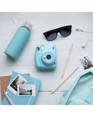 Fujifilm Instax Mini 11 Kit - 10 Shots Film,Photo Frame & LED Lights