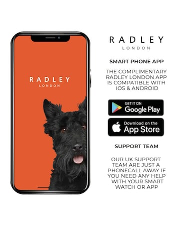 Radley Series 21 Purple Strap Smart Watch and Bracelet Set