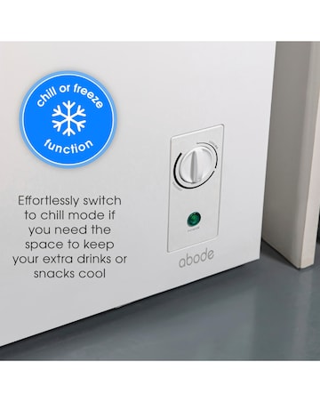 Abode A142CF0E1W Chest Freezer 142L - White
