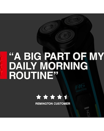 Remington R6 Series Rotary Shaver Aqua