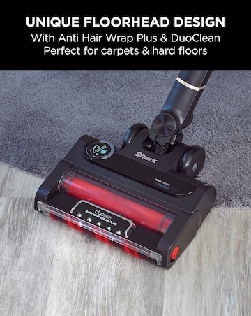 Shark IZ400UKT Stratos Cordless Vacuum with Anti Hair Wrap Plus & Clean Sense IQ