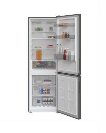 Indesit INK 21411 G4UK 60/40 Total No Frost Fridge Freezer - Silver