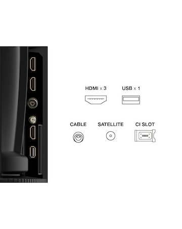 TCL 65T6CUK 65in 4K QLED Fire TV with Freely