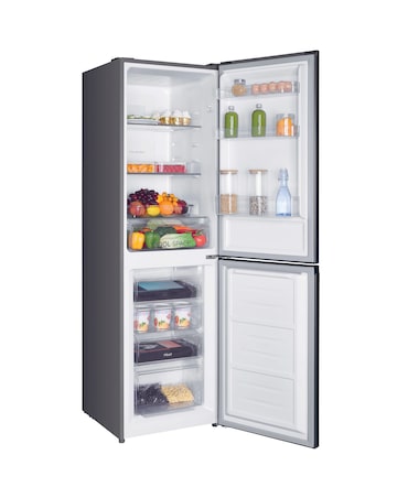 Hoover H-Fridge 300 HOCH1T518EXK 181cm 60/40 Fridge Freezer Silver + Install