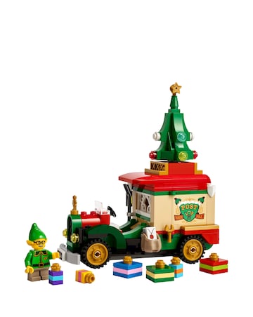 LEGO Santa's Delivery Truck Pretend Play Toy with Christmas Presents 40746