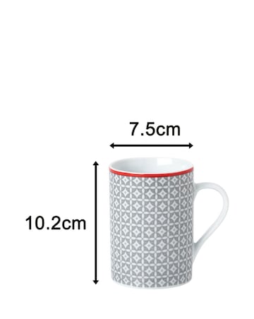 Waterside 24 Piece Grey Dinner Set