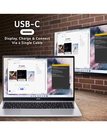 Acer Aspire Lite Laptop - 15.6in FHD AMD Ryzen 5 16GB 512GB