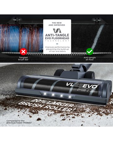 Tower VL25 3 in 1 Anti Tangle Pets Corded Vacuum Cleaner