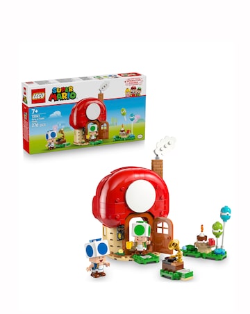 LEGO Super Mario Party at Toad's House Toy for Boys, Girls and Any Fans 72041