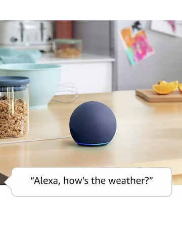 Amazon Echo Dot (5th Gen 2022) Smart Speaker with Alexa - Deep Sea Blue
