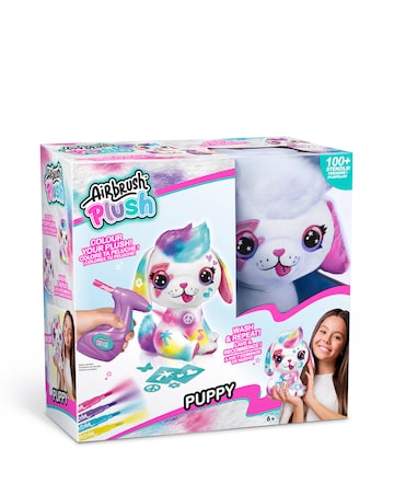 Airbrush Plush Puppy