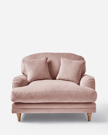 Azra Chenille Snuggle Chair