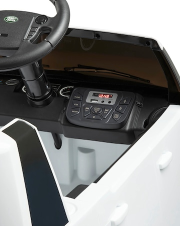 Xootz Land Rover Discovery Electric Ride-On Car - White