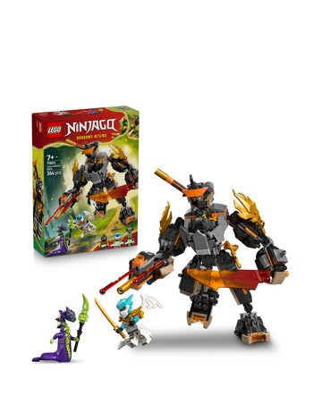 LEGO NINJAGO Cole's Mission Mech & Dragon Zane