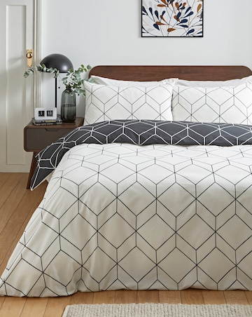Oberon Monochrome Duvet Set