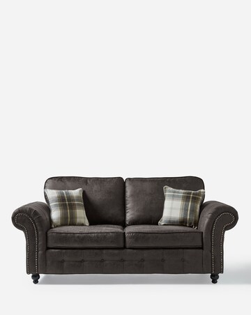 Oakland Faux Leather 3 Seater Sofa